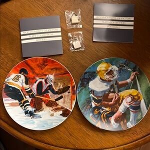 Avon Moments of Victory Football Plate